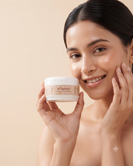 Almond Coco-m Cream for glowing skin