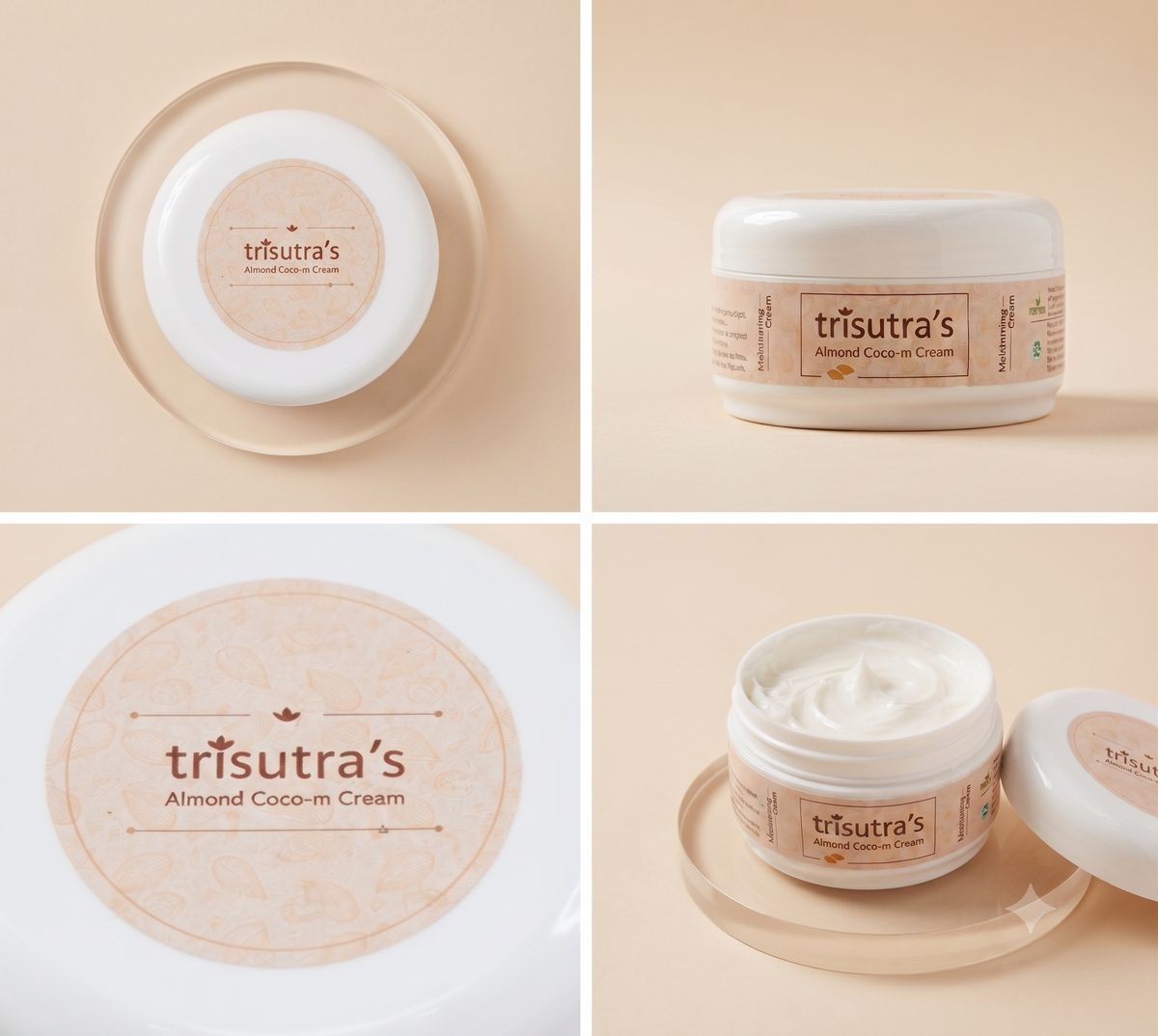 Almond Coco-m Cream for glowing skin